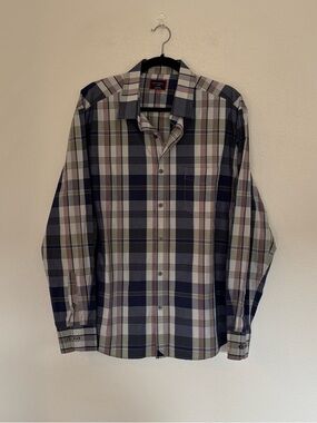 UNTUCKit Mens Rinaldi Multicolor Plaid Shirt